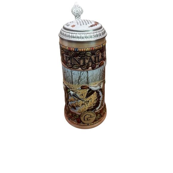 1990 Ducks Unlimited Pintail Beer Stein 4TH Edition The WATERFOWL‎ Series 09744 - Picture 10 of 10